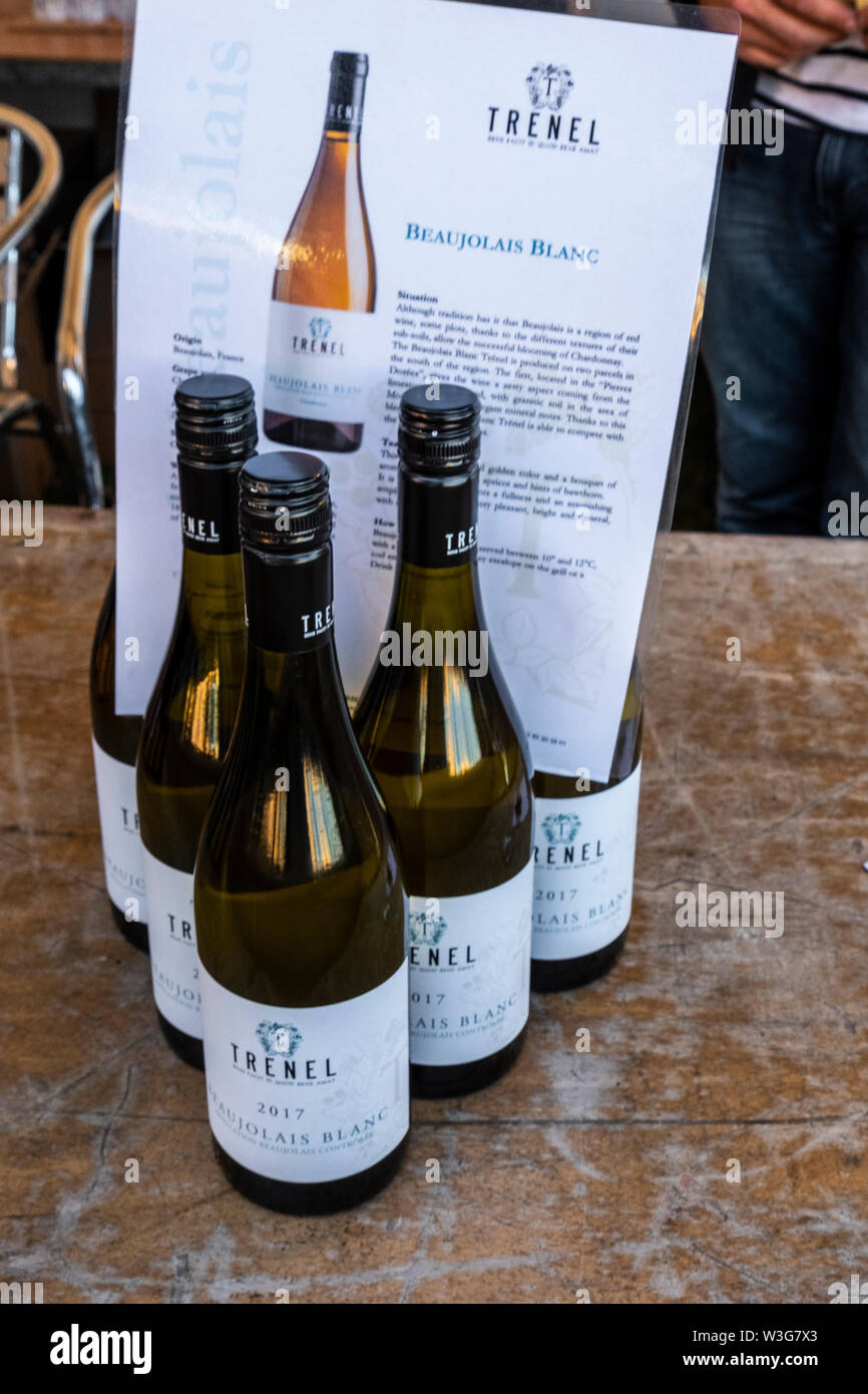 Die Bastille Festival Sydney​ ist eine französische kulturelle Feier Essen, Wein und Kunst, jährlich in Sydney Circular Quay und den Rocks, Australien statt Stockfoto