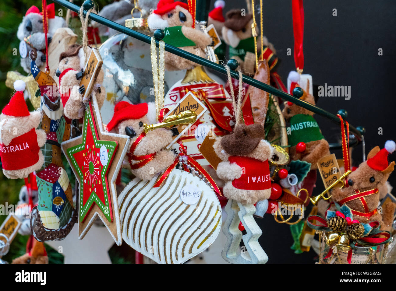Die Bastille Festival Sydney​ ist eine französische kulturelle Feier Essen, Wein und Kunst, jährlich in Sydney Circular Quay und den Rocks, Australien statt Stockfoto