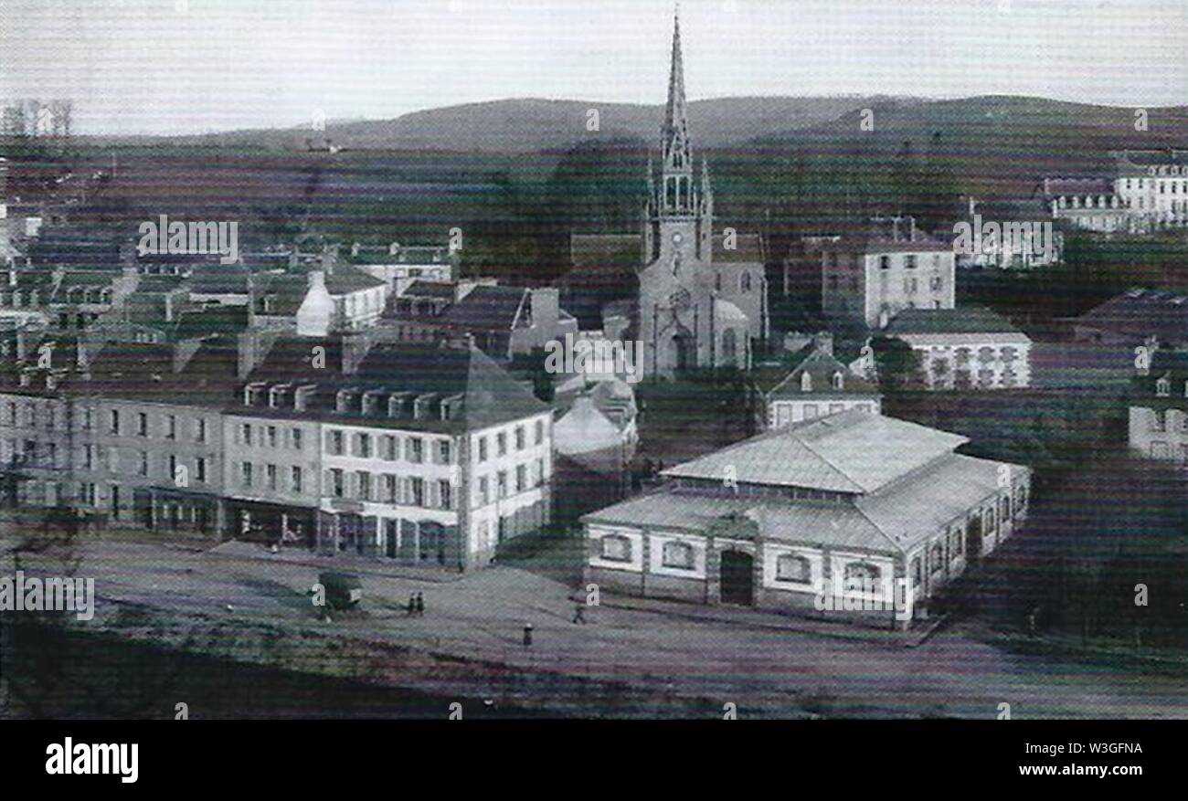 Châteaulin Flèche. Stockfoto