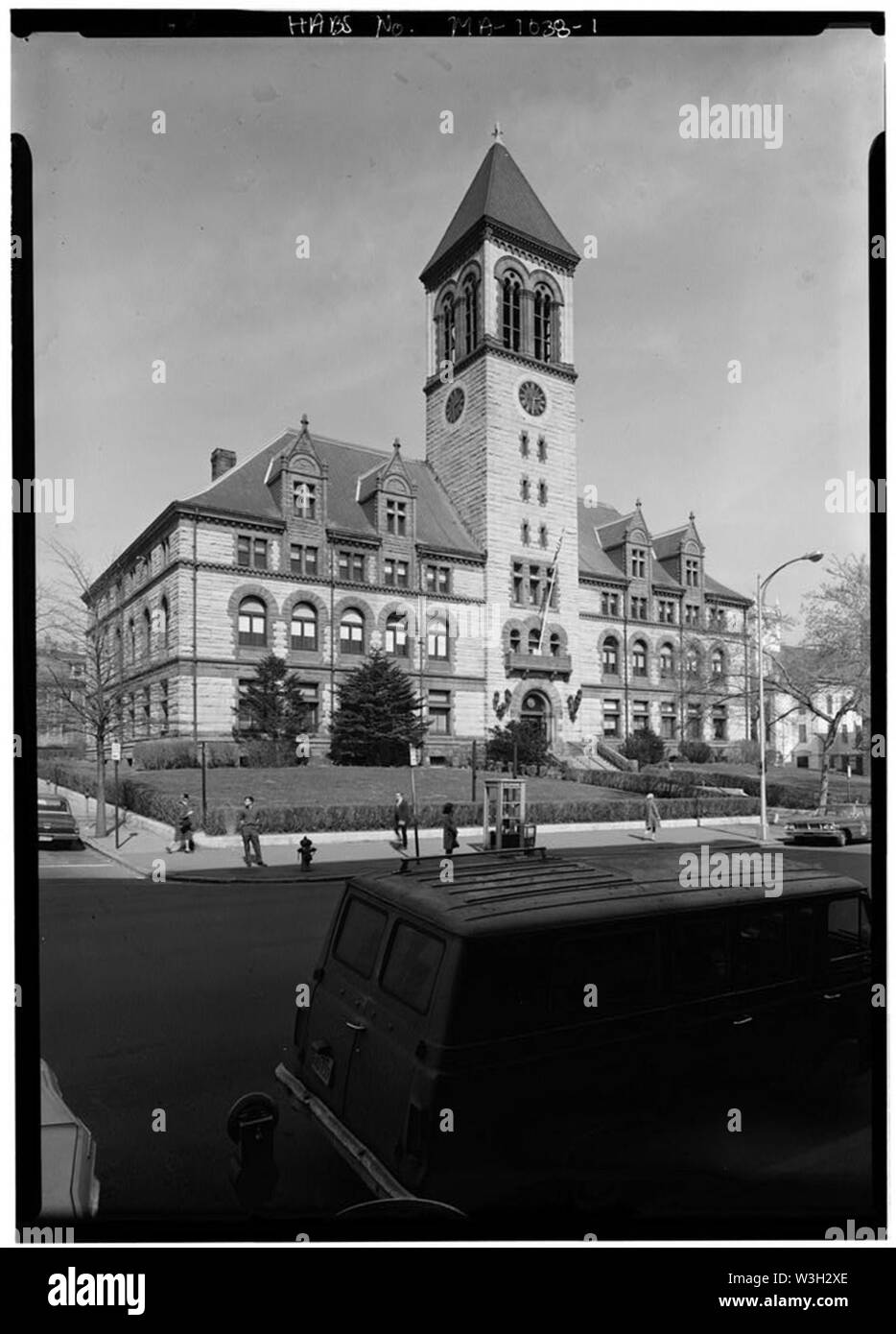 City Hall, Cambridge, Massachusetts - 079989 pv. Stockfoto