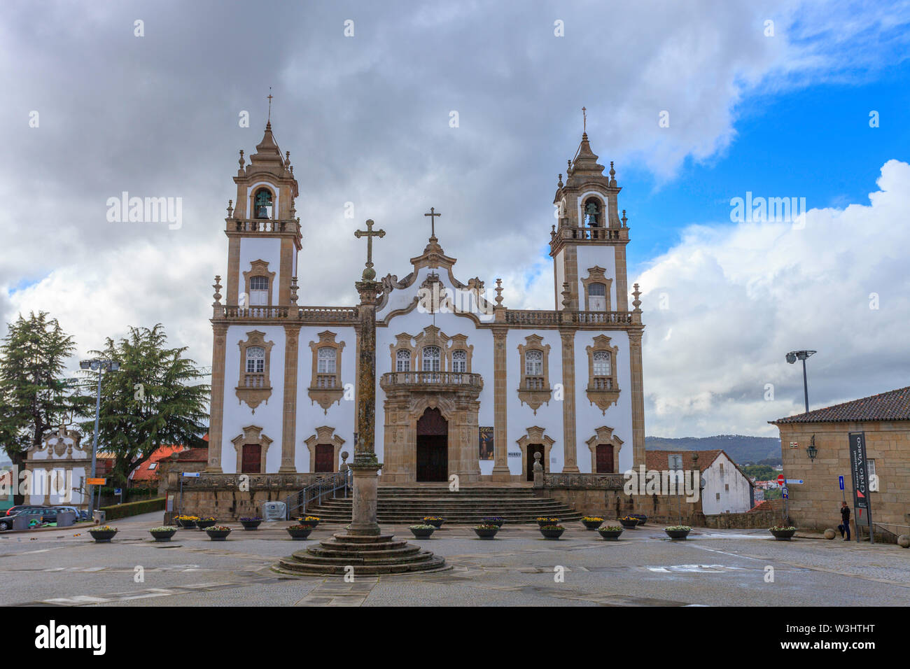 Igreja da Misericordia (Viseu) Stockfoto