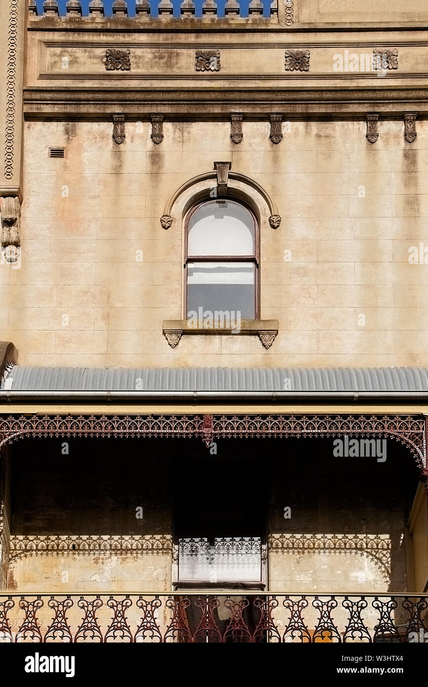 Alten viktorianischen Paddington Häuser VIII, Sidney - Australien Stockfoto