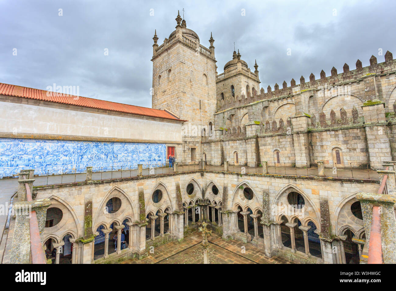 Kathedrale von Porto Stockfoto