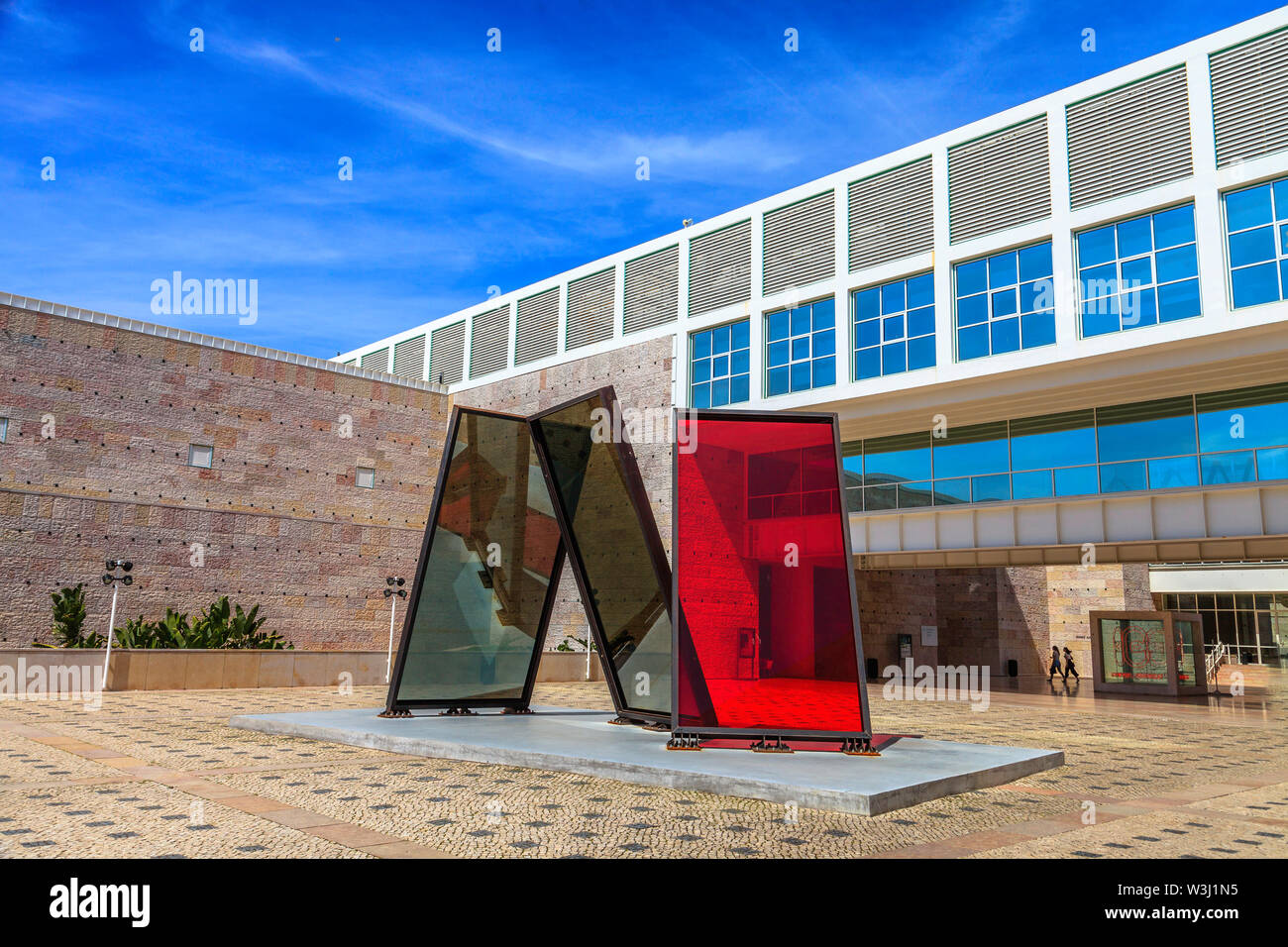 Museo Berardo, Lissabon Stockfoto