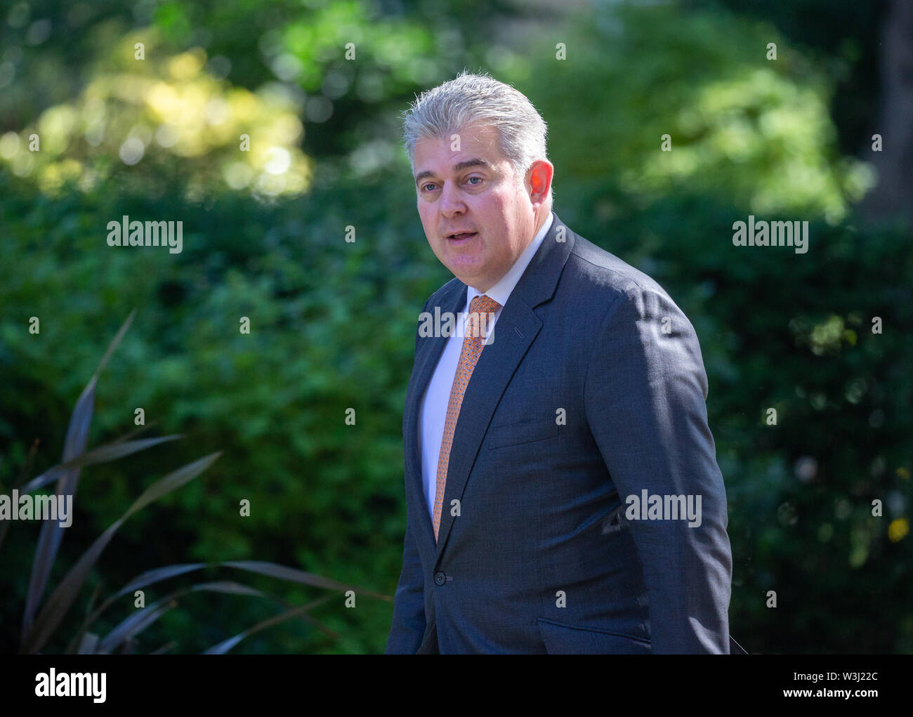 London, Großbritannien. 16. Juli, 2019. Brandon Lewis, Parteivorsitzender, kommt für die Sitzung. Theresa May Vorsitz möglicherweise Ihre letzte Kabinettssitzung, bevor Sie die Schritte unten am 24. Juli. Credit: Tommy London/Alamy leben Nachrichten Stockfoto