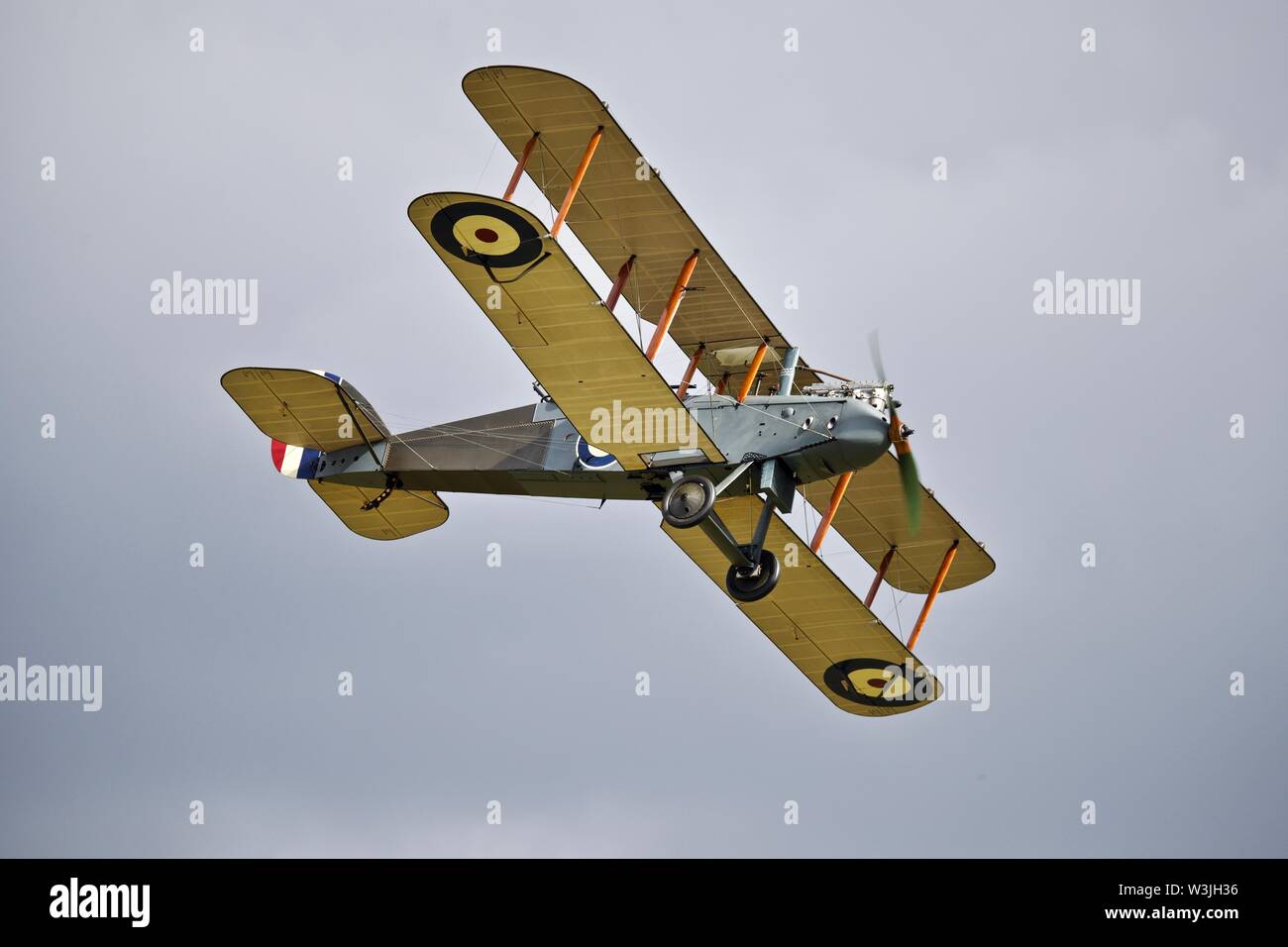 Airco DH.9/de Havilland DH.9 Die weltweit erste strategische Bomber durch die historische Flugzeuge Sammlung wiederhergestellt Stockfoto