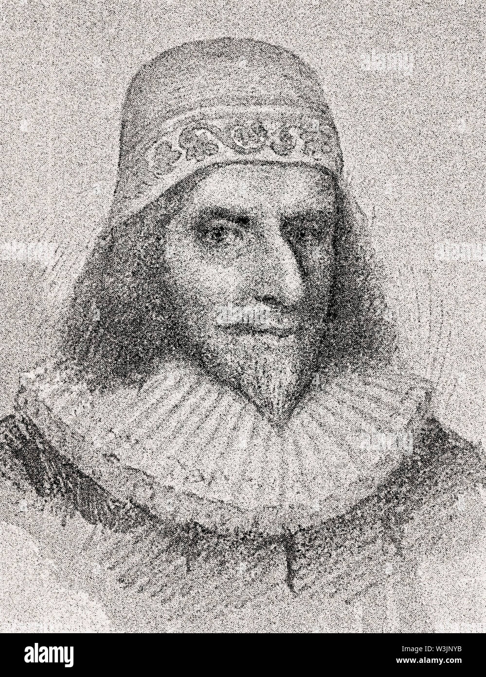 Humphrey Chetham, 1580-1653, Finanzier, Philanthrop und Tuchhändler Stockfoto