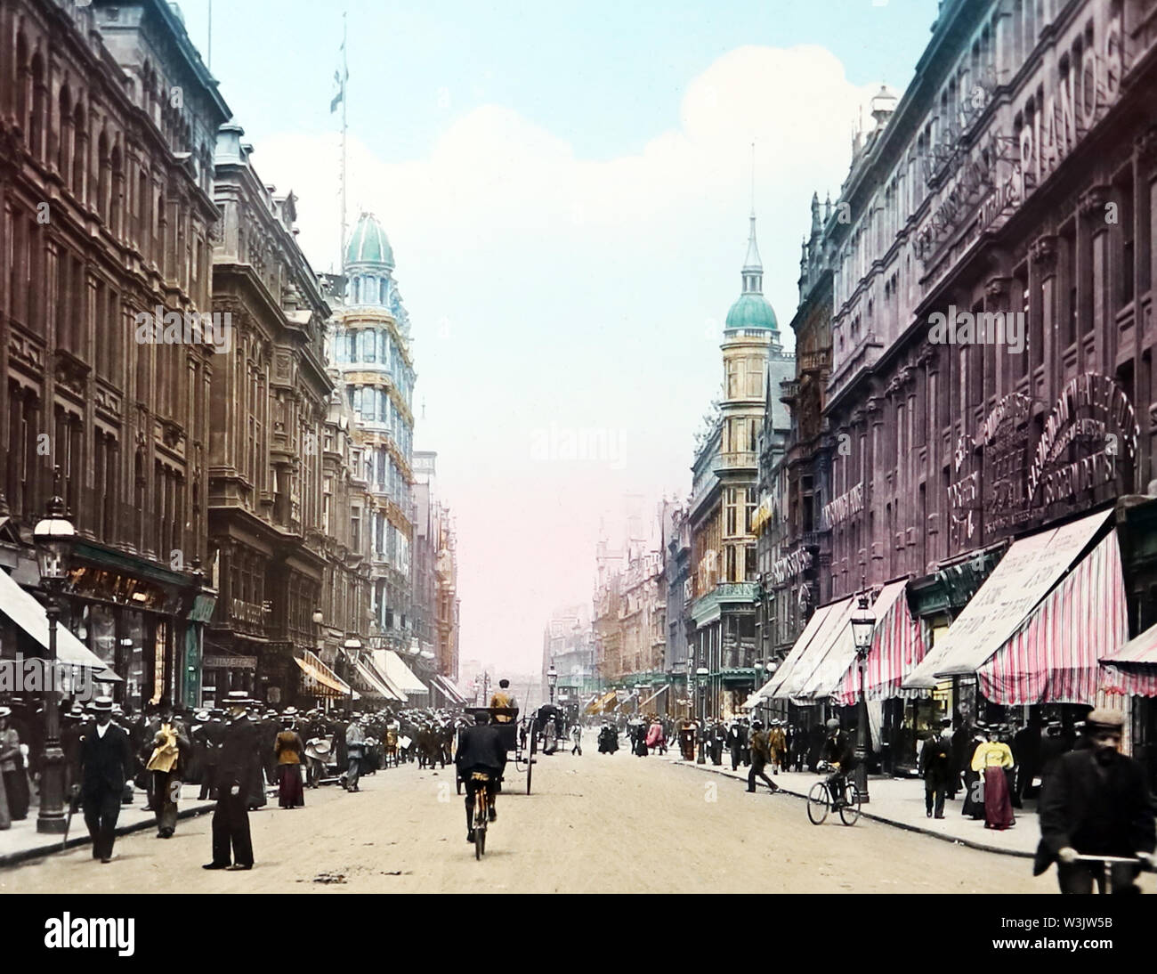 Corporation Street, Birmingham Stockfoto