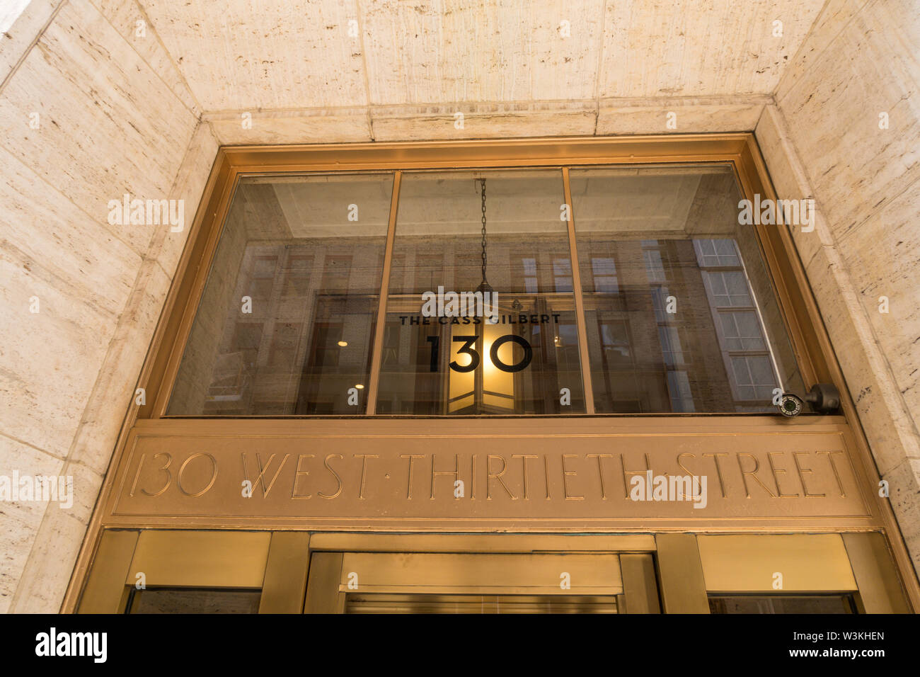 Die Cass Gilbert bei 130 W. 30th Street ist ein Wahrzeichen in Chelsea, NEW YORK CITY, USA Stockfoto