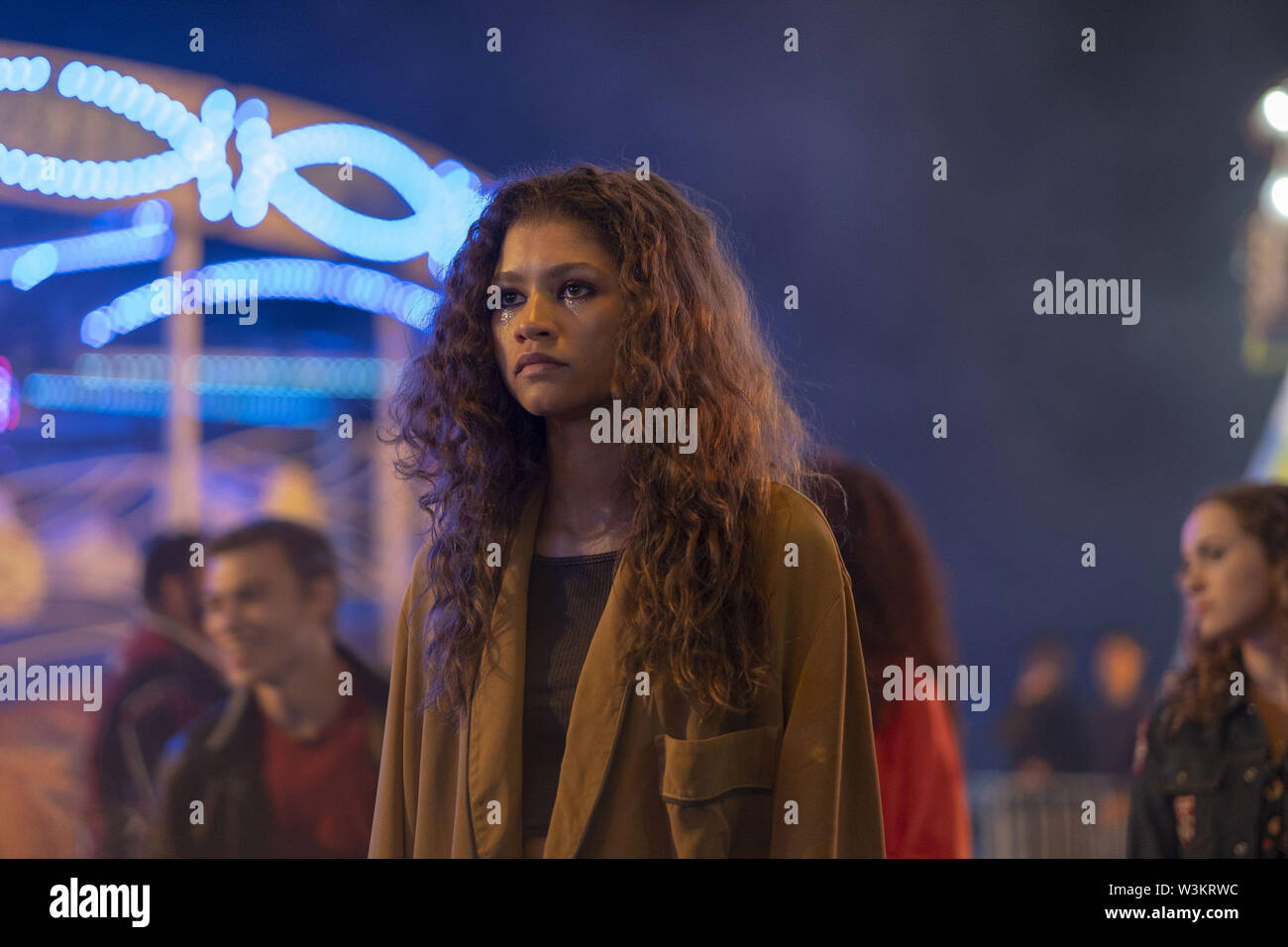Zendaya, "Euphoria" (2019) Foto: Eddy Chen-HBO/Hollywood Archiv Stockfoto