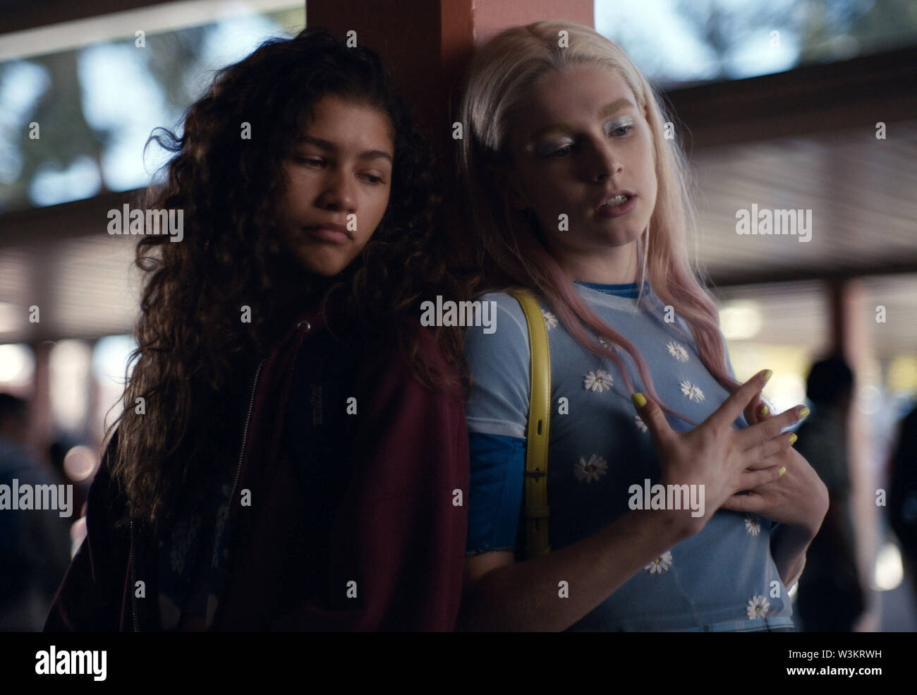 Zendaya, Hunter Schafer, "Euphoria" (2019) Foto: Eddy Chen-HBO/Hollywood Archiv Stockfoto
