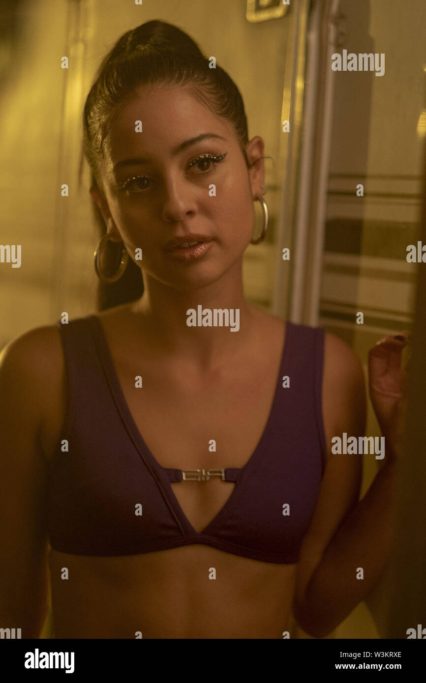 Alexa Demie, "Euphoria" (2019) Foto: Eddy Chen-HBO/Hollywood Archiv Stockfoto