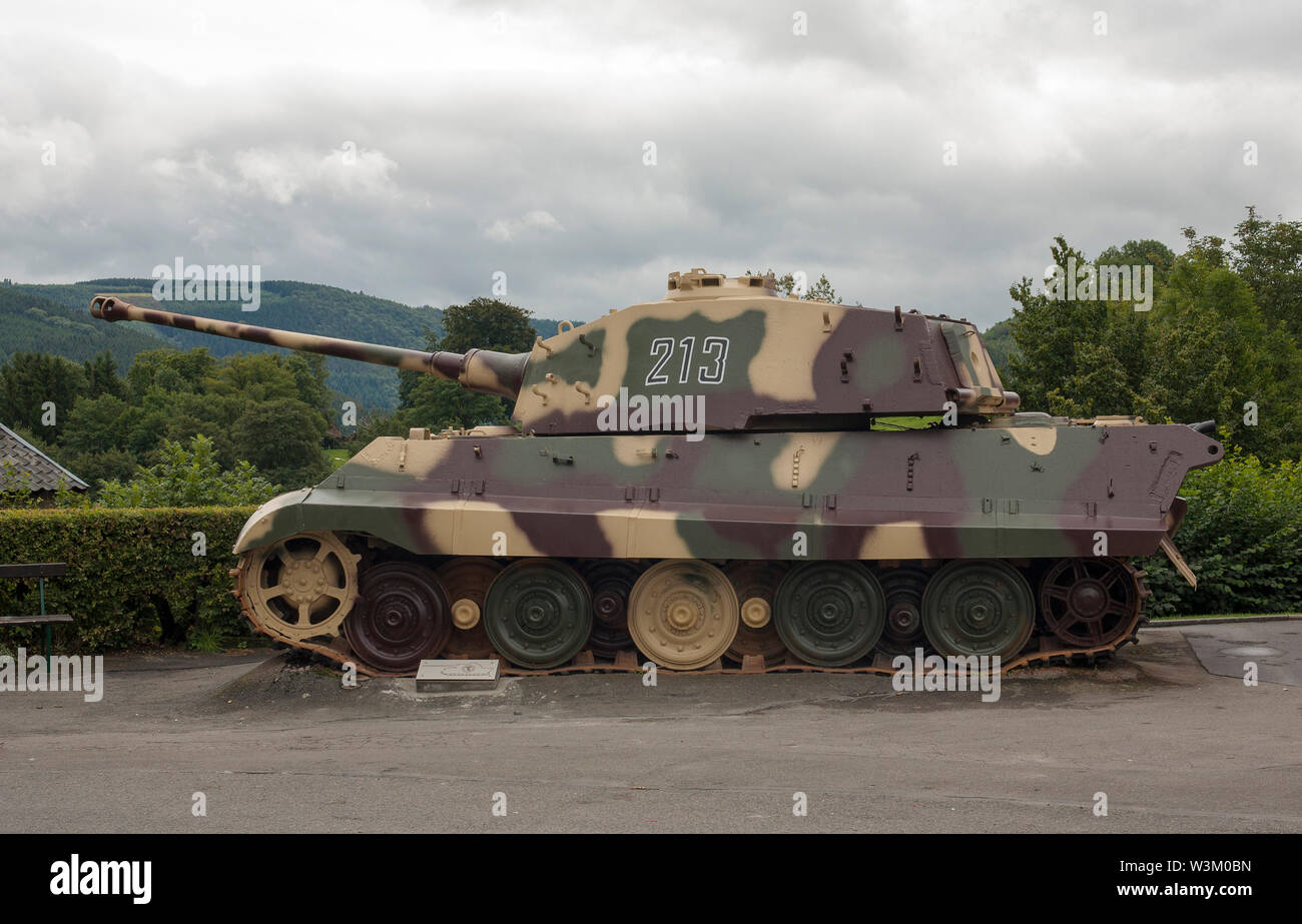 King Tiger Tank Stockfoto
