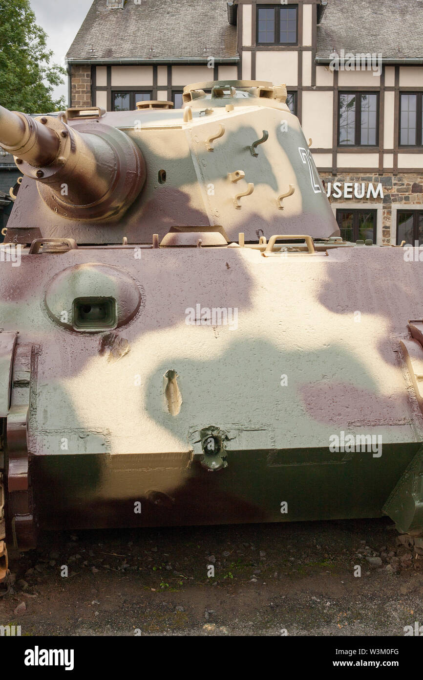 King Tiger Tank Stockfoto