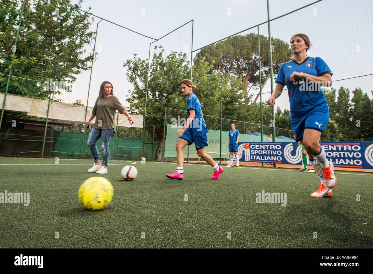 Roma, Italia. 16. Juli, 2019. Foto Valerio Portelli/LaPresse 16-07-2019 Roma, Italia 4 Edizione Memorial Jo Cox Cronaca Nella Foto: Nazionale Parlamentari Foto Valerio Portelli/LaPresse 16 Juli 2019 Rom, Italien, 4. Ausgabe Jo Cox Memorial News In der Pic: Nationale Parlamentarier Credit: LaPresse/Alamy leben Nachrichten Stockfoto