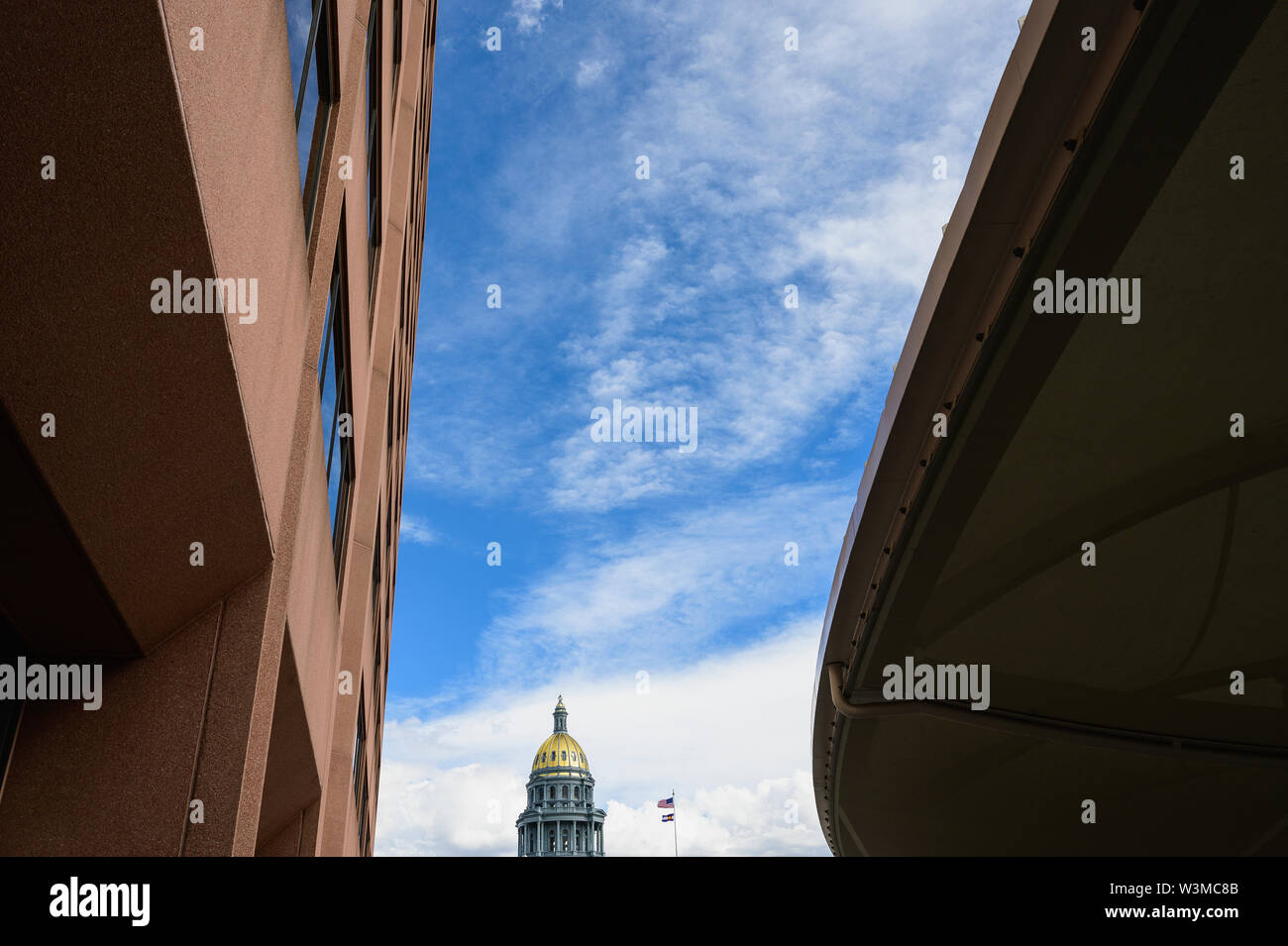 Kuppel des Colorado State Capitol in Denver, Colorado Stockfoto