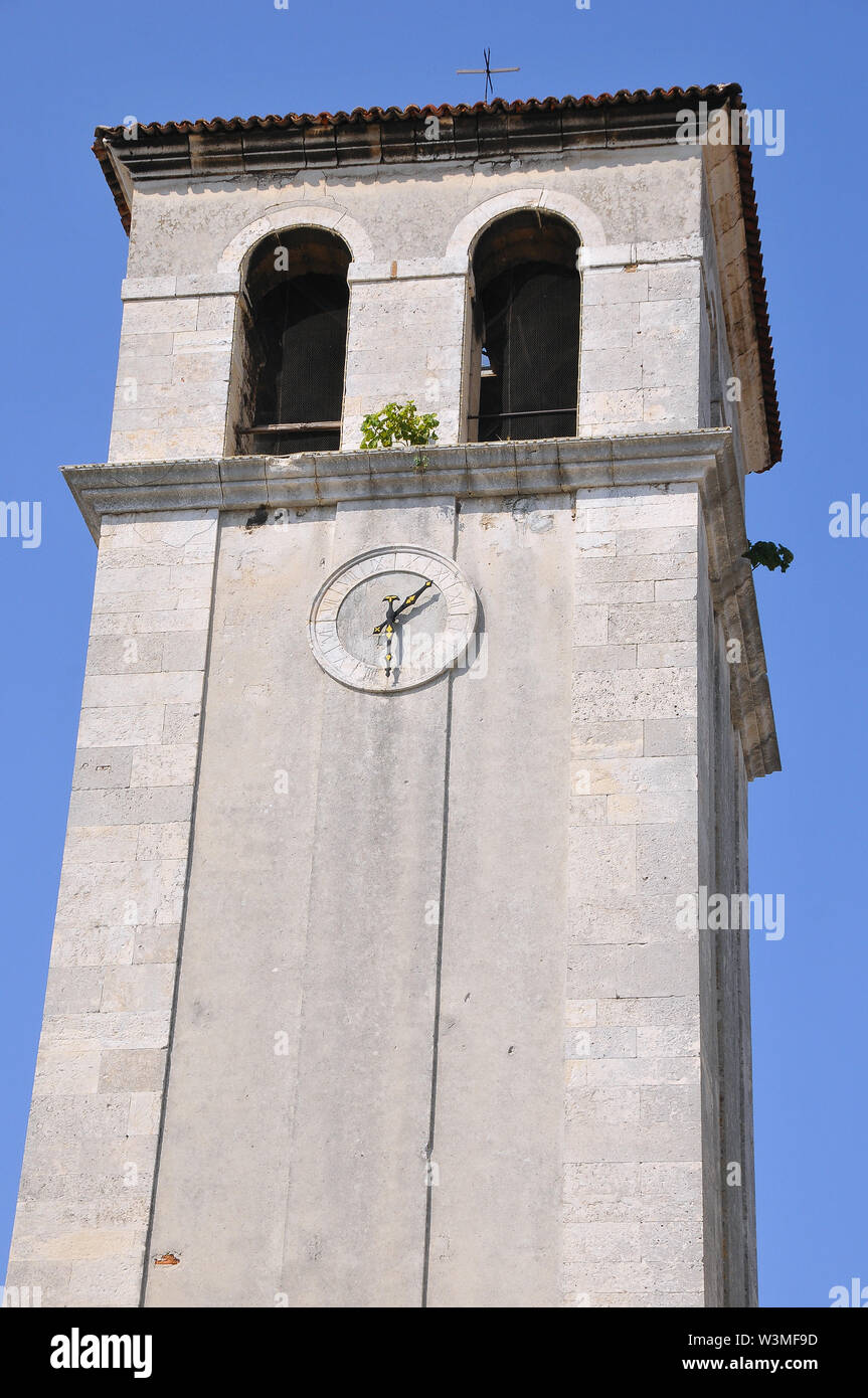 Pula Kathedrale, Dom der Himmelfahrt der Jungfrau Maria, die Kathedrale uznesenja Blažene Djevice Marije, Pula, Kroatien, Europa Stockfoto