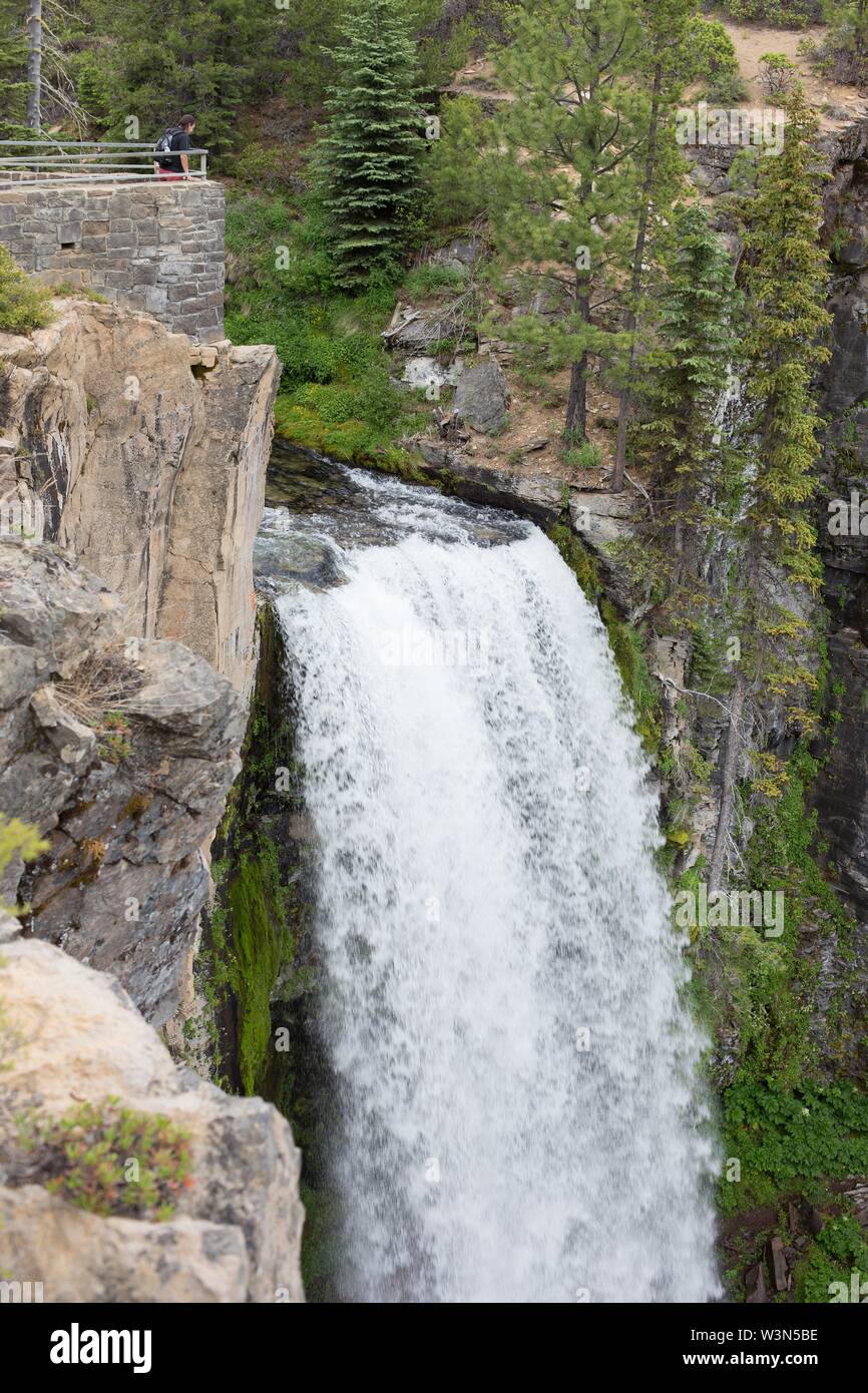 Tumalo fällt in der Nähe von Bend, Oregon, USA. Stockfoto