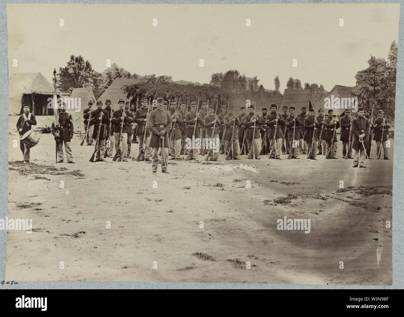 Co., 30 Pennsylvania Infanterie Stockfoto