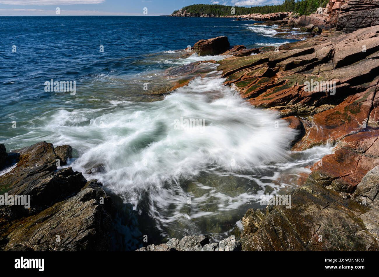 Acadia National Park in Maine Stockfoto