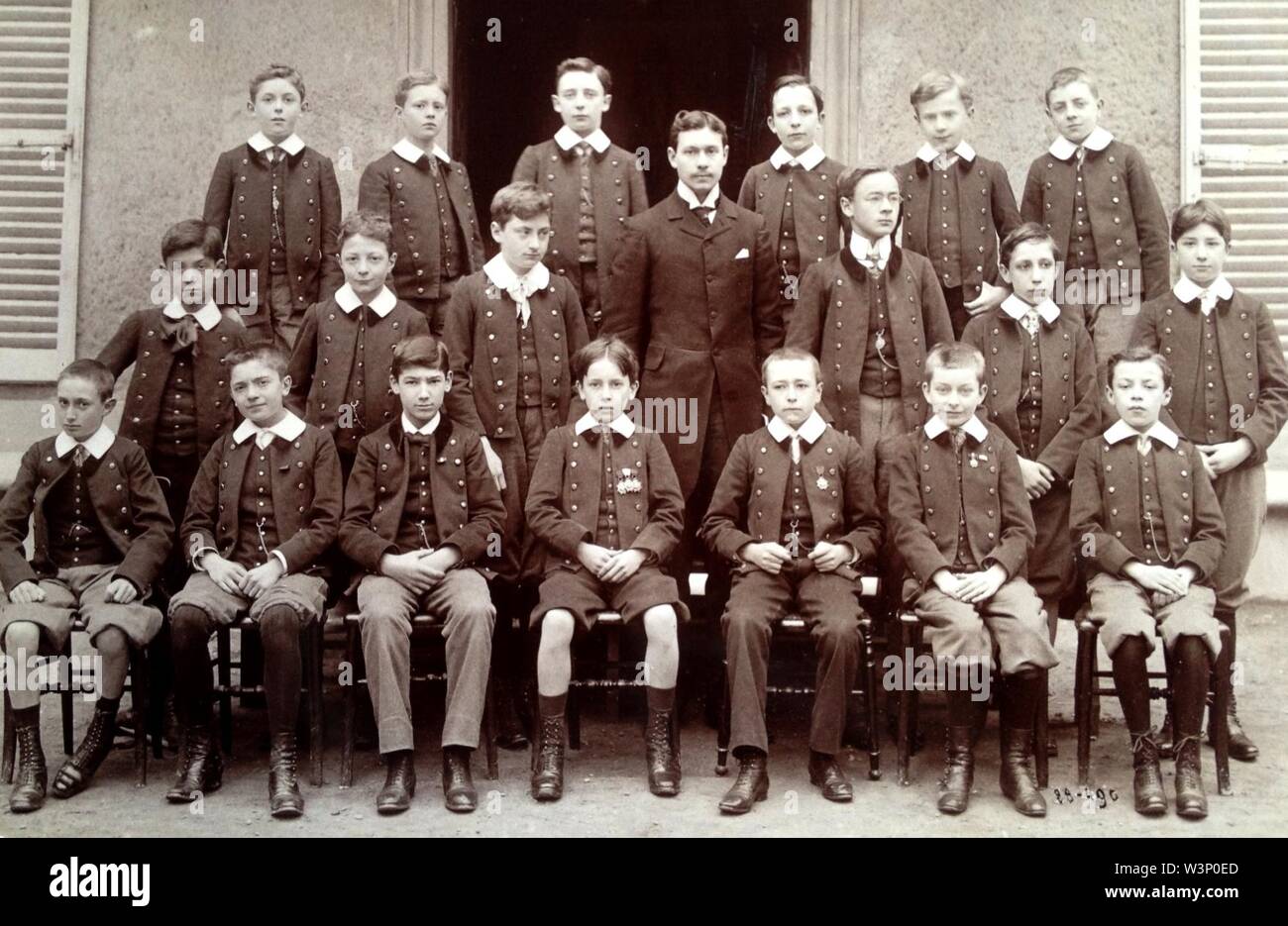 Collège Saint-Louis-de-Gonzague Vers 1900. Stockfoto