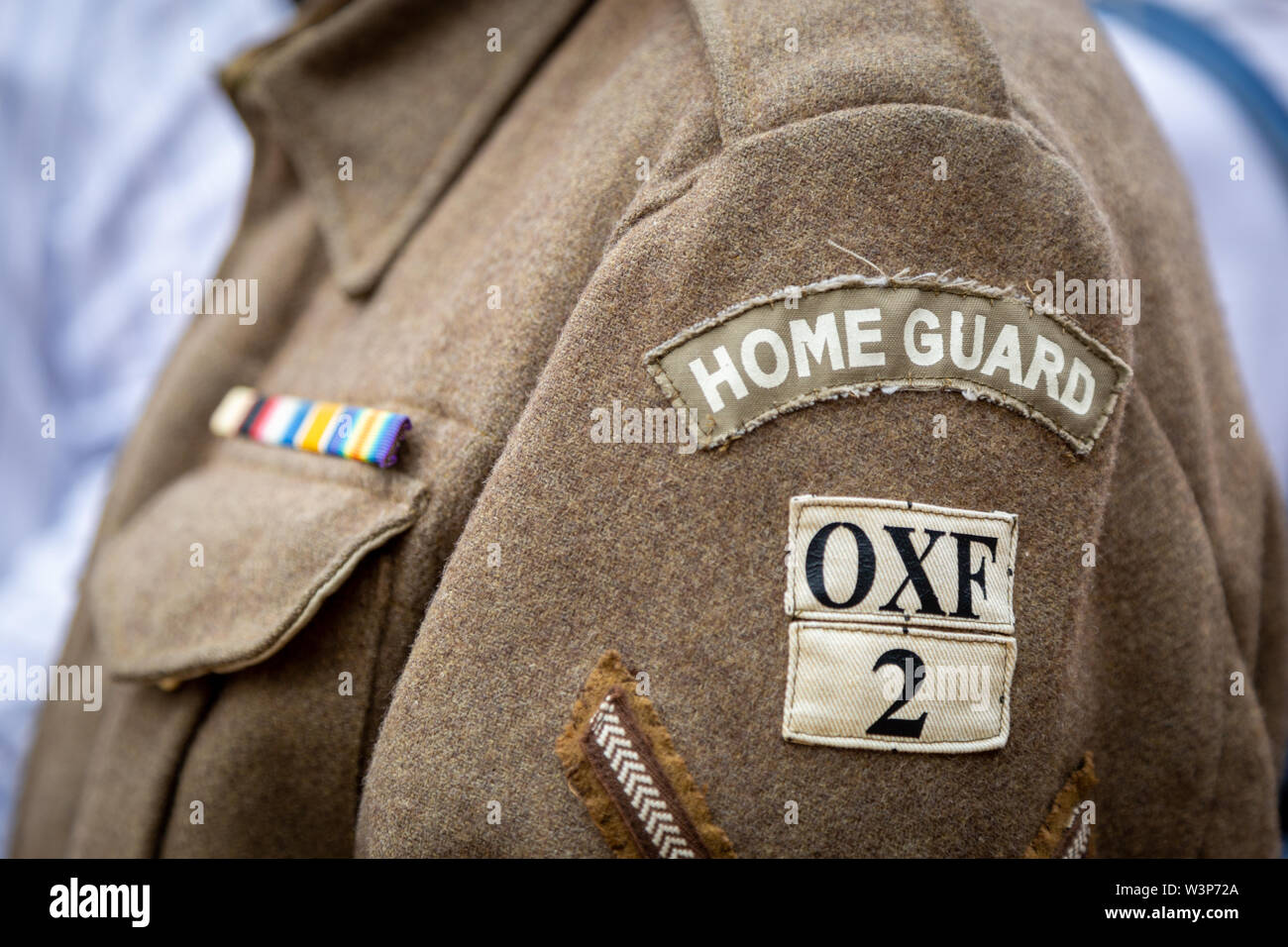 Home Guard uniform, 1940 s Fall Stockfoto