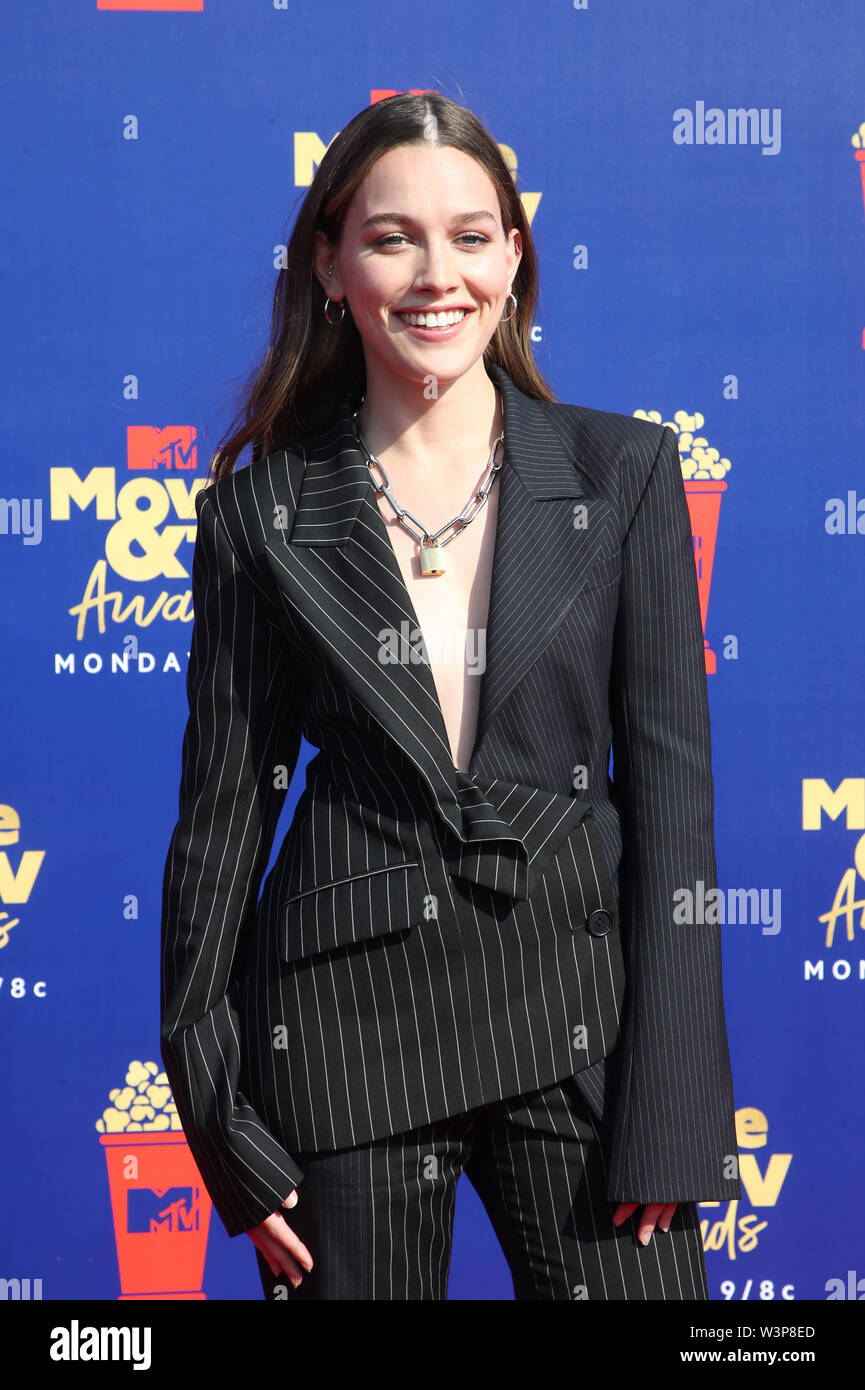 2019 MTV Movie und TV Awards mit: Victoria Pedretti Wo: Santa Monica, California, United States Wann: 15 Jun 2019 Credit: FayesVision/WENN.com Stockfoto