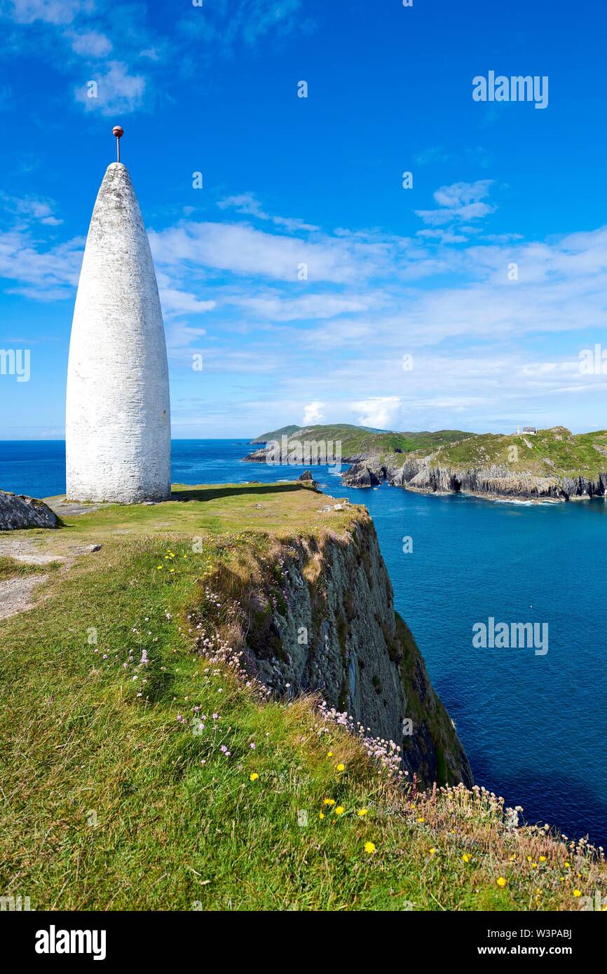 Rundumleuchte, Baltimore, County Cork, Irland Stockfoto