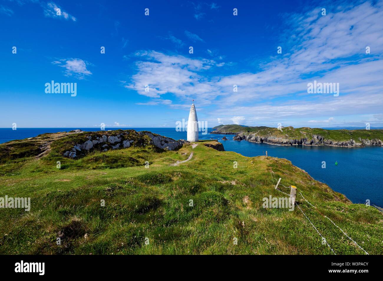 Rundumleuchte, Baltimore, County Cork, Irland Stockfoto