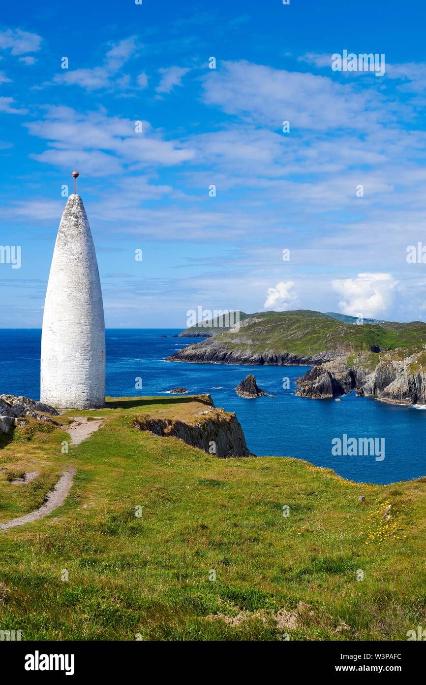 Rundumleuchte, Baltimore, County Cork, Irland Stockfoto