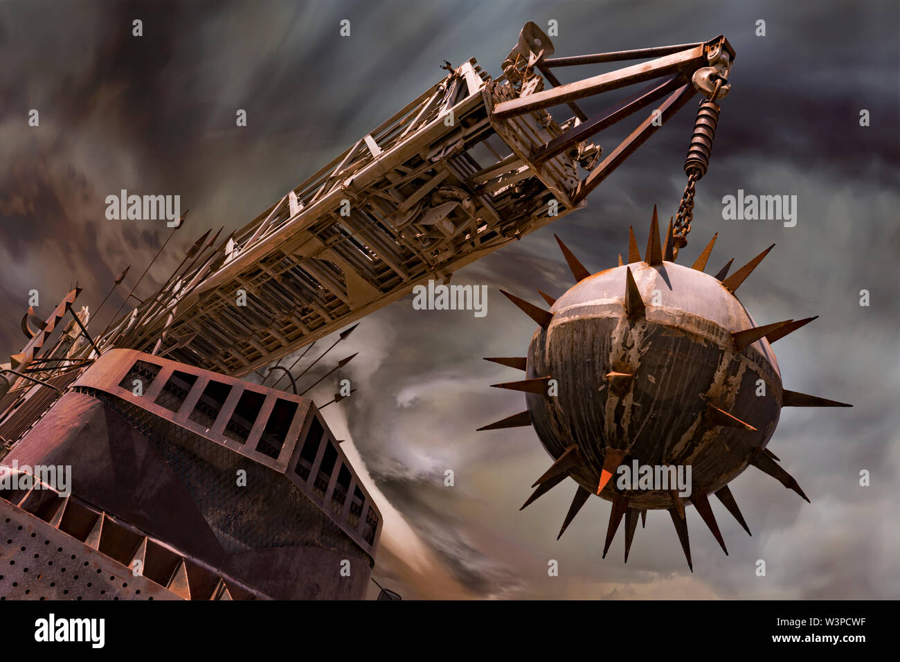 Letzte Ausfahrt, Dubai, Vereinigte Arabische Emirate - März 23, 2018: Ein beliebter STREET FOOD LKW-Park mit spektakulärem Entourage und interessanten Thema Stockfoto