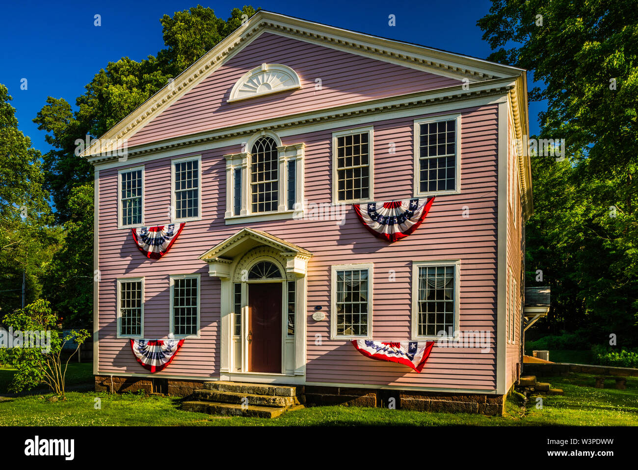 Braun Taverne Burlington, Connecticut, USA Stockfoto