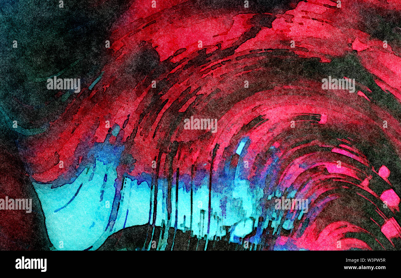 Abstrakte Textur Hintergrund. Kunst Tapeten. Künstlerische Gestaltungsarbeit. Bunte digitale Malerei. Lager. Big Size Bildkunst. Gut als Muster für Design pos Stockfoto