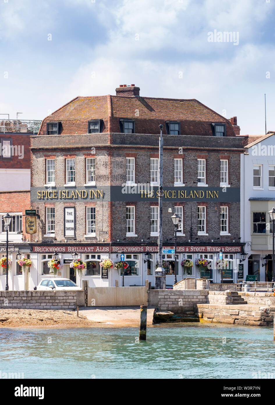 Die Spice Island Inn Pub, Portsmouth, Hampshire, Großbritannien Stockfoto