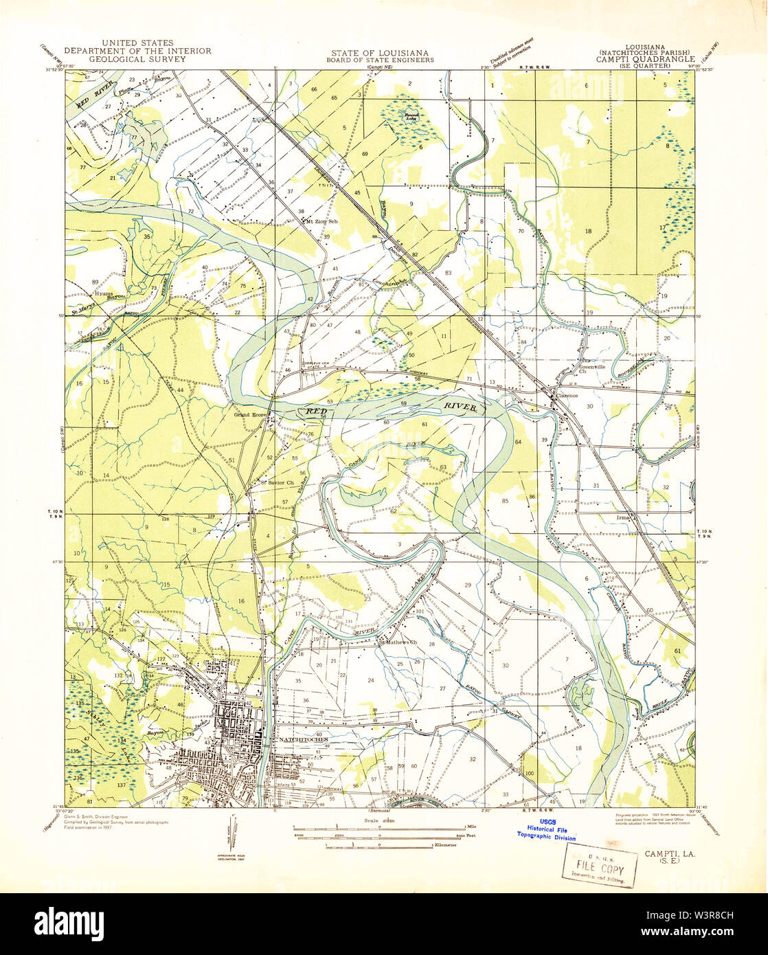 Karte von campti Fotos und Bildmaterial in hoher Auflösung Alamy
