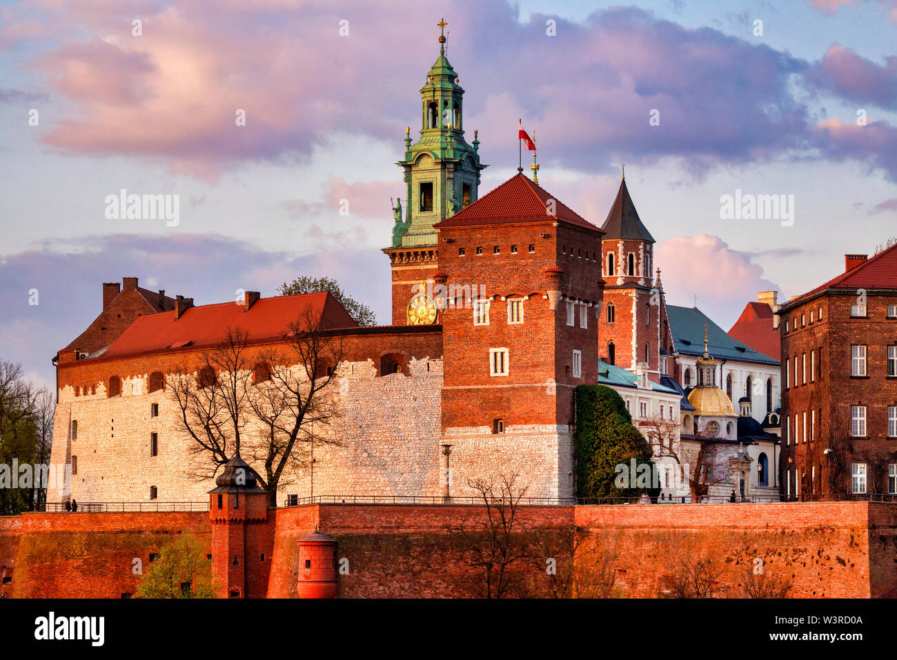 Wavel Castle, Krakau, Polen Stockfoto