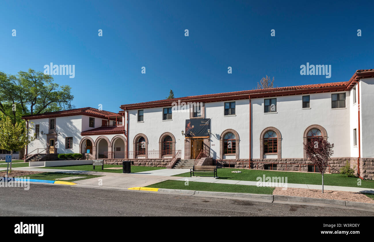 Margaret J Kennedy Alumni Hall, New Mexico Highlands University in Las Vegas, New Mexico, USA Stockfoto