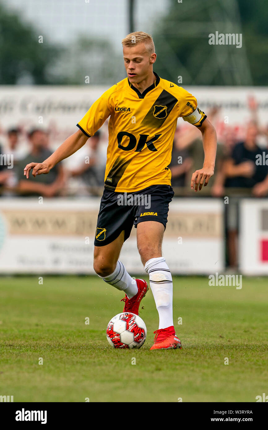 OUDENB.S., Niederlande, 17-07-2019, Fußball,, Niederländisch tweede divisie, Saison 2019-2020, NAC Jan Paul van Hecke, während des Spiels NAC-Lokeren (freundlich), Stockfoto