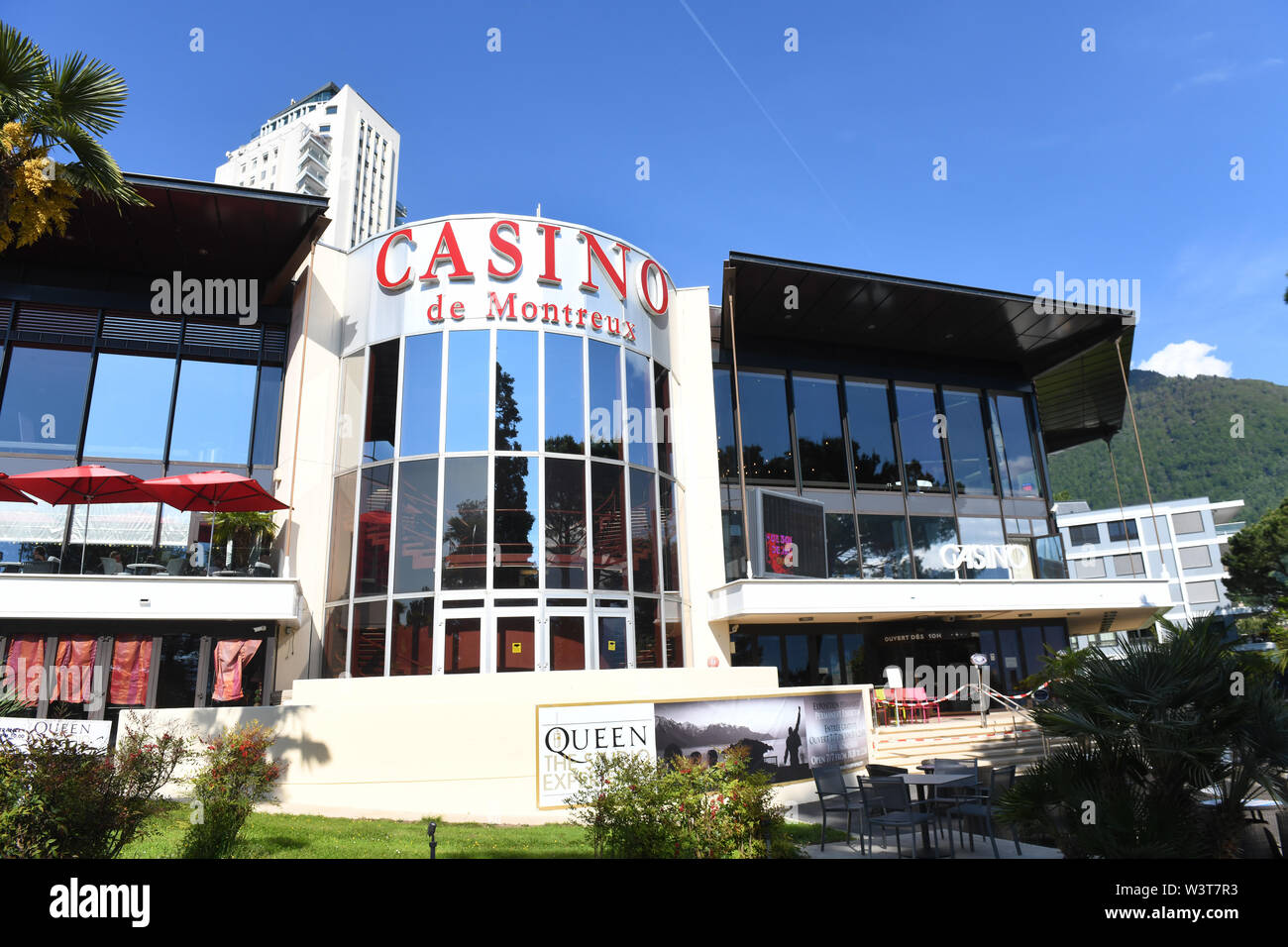 Das Casino de Montreux in Montreux am Genfer See in der Schweiz Stockfoto