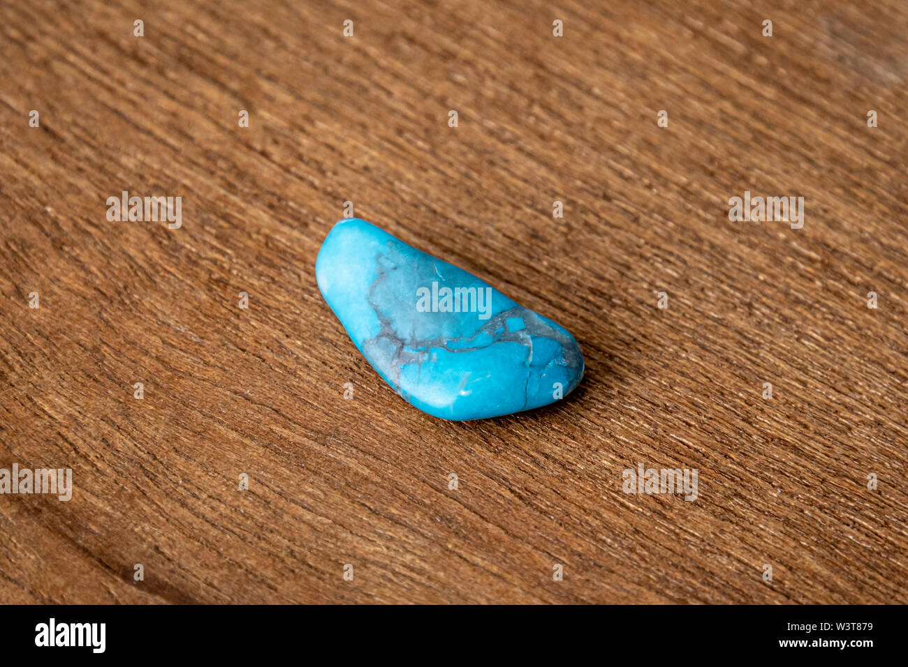 Flache Tiger Eye und schönen blauen Sodalit Edelstein Luxus Stockfoto