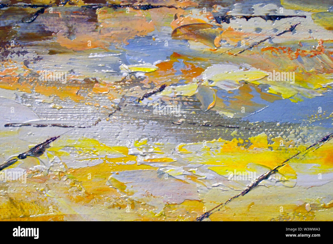 Abstrakte textur malen auf Leinwand Stockfoto