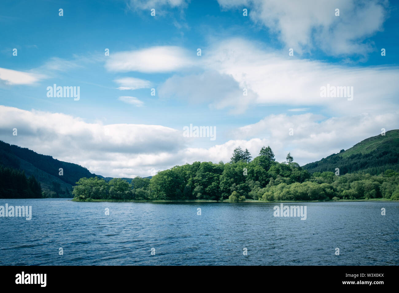 Loch Chon, Schottland Stockfoto