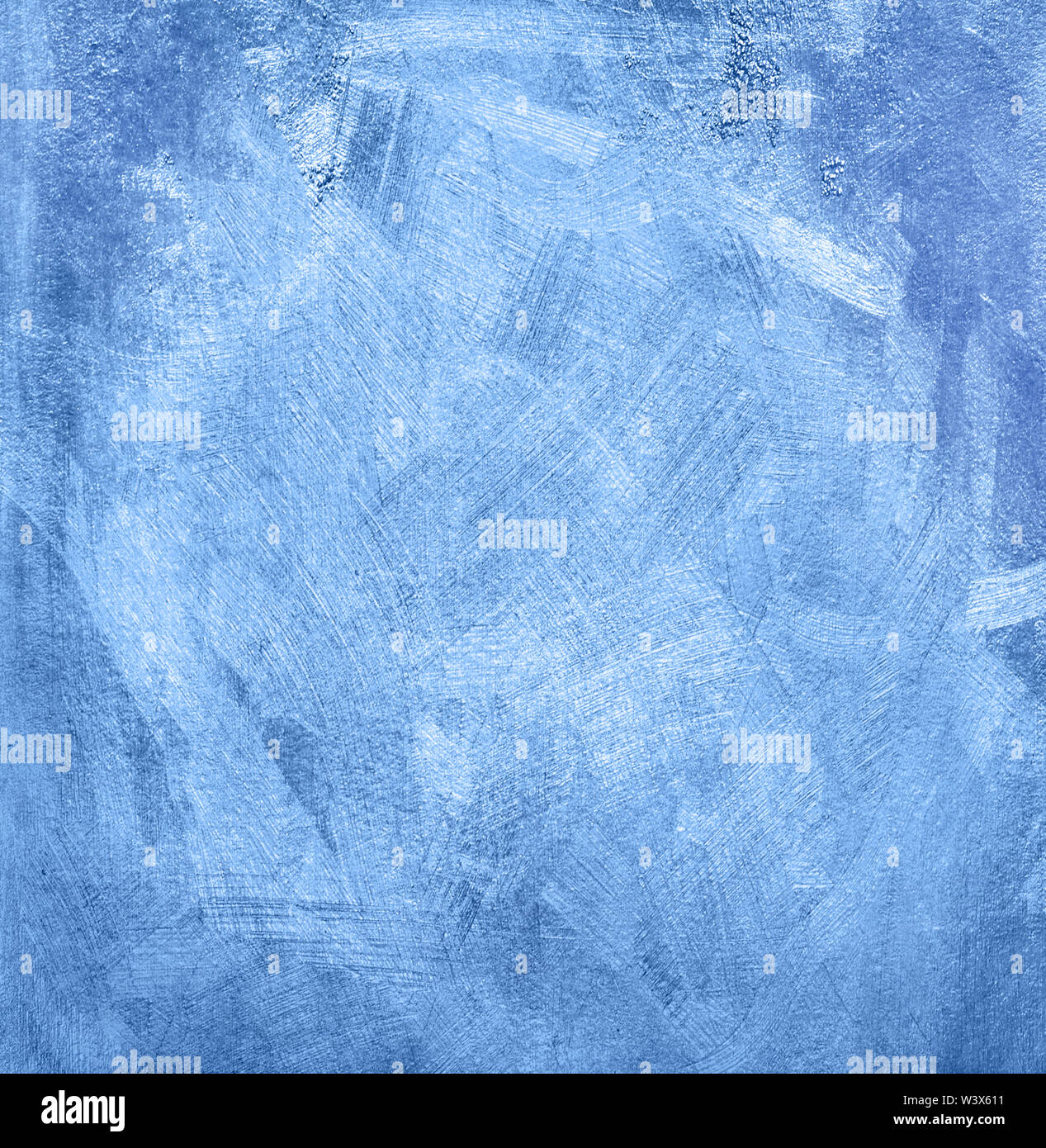 Leere retro blau Stuck Wand Textur für Hintergrund. Stockfoto