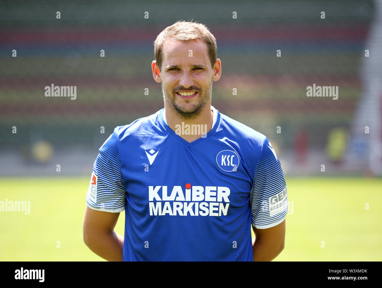 Karlsruhe, Deutschland. 17. Juli, 2019. Fussball, 2.Bundesliga, Karlsruhe Anton Fink, Kredit: Michael Deines // Michael Deines/dpa/Alamy leben Nachrichten Stockfoto