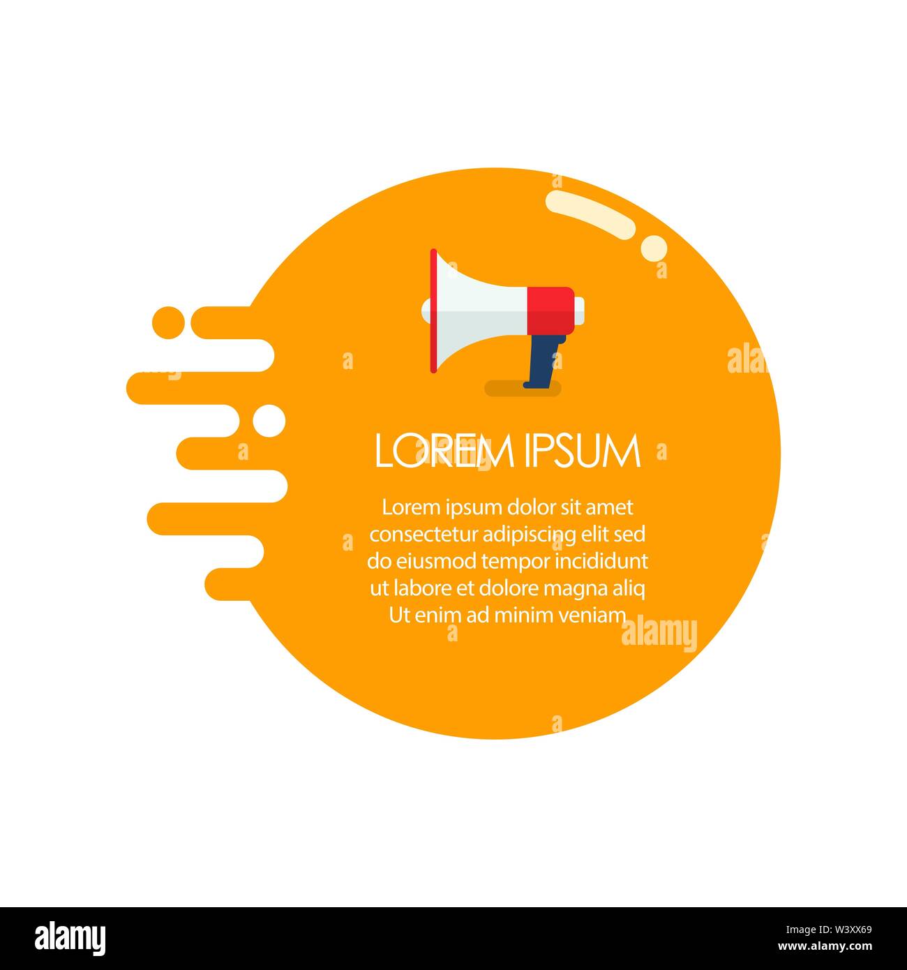 Moderne Infografik Vorlage. Vector Illustration Stock Vektor