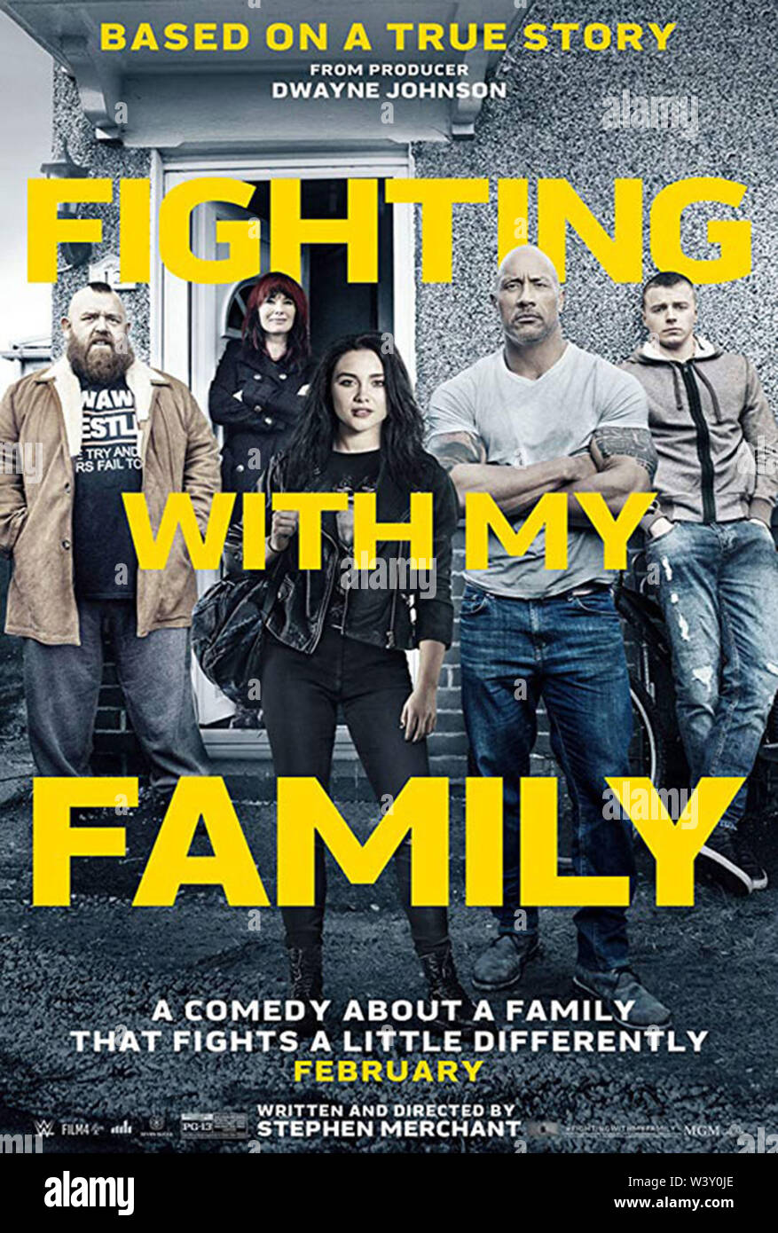 Kampf mit meiner Familie (2019) FLORENZ PUGH STEPHEN MERCHANT (DIR) MGM/MOVIESTORE COLLECTION LTD. Stockfoto