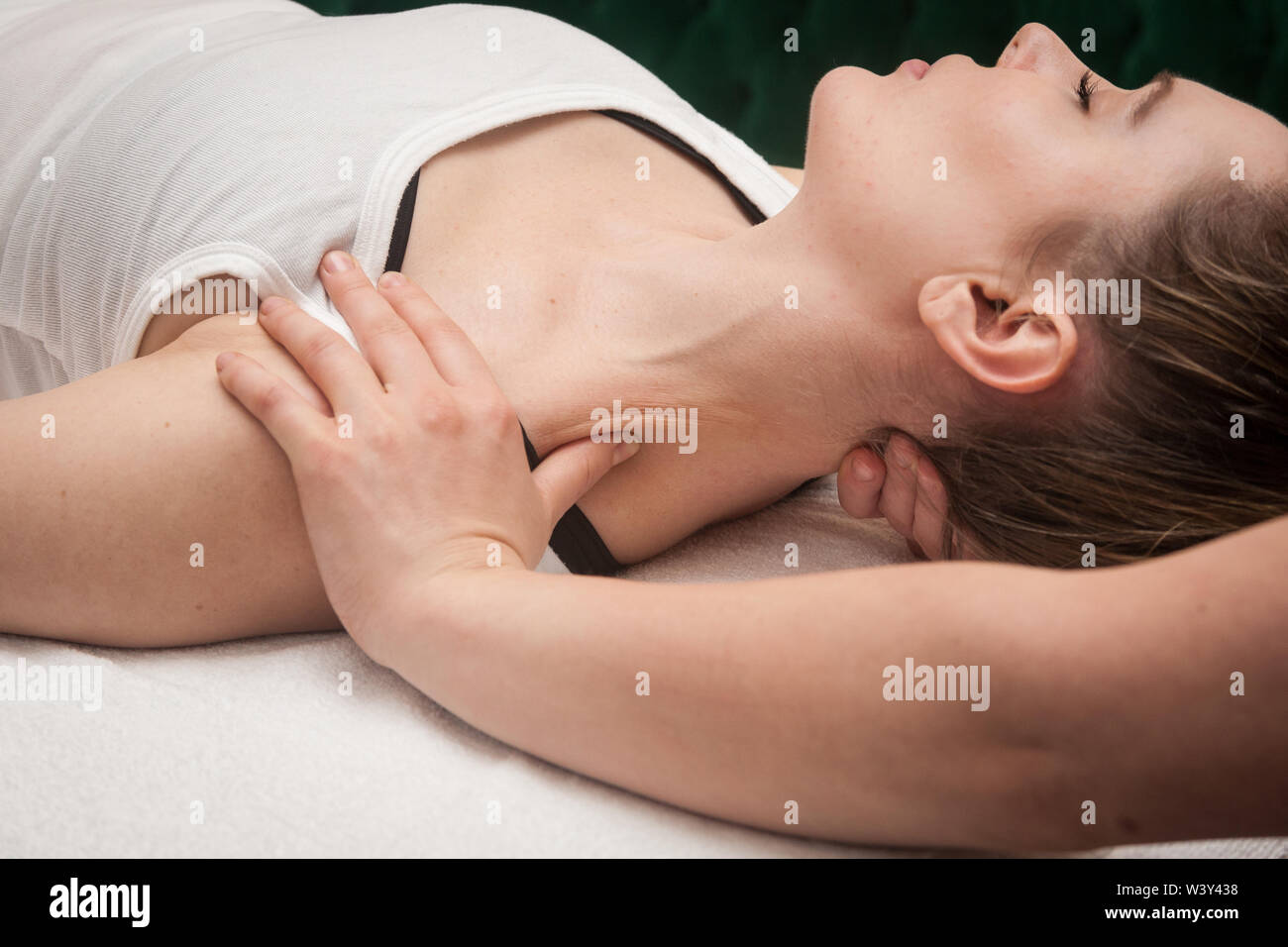 Massage Therapist, London Stockfoto
