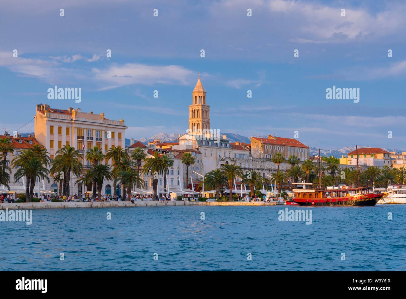 Split, Split, Dalmatinische Küste, Kroatien, Europa Stockfoto