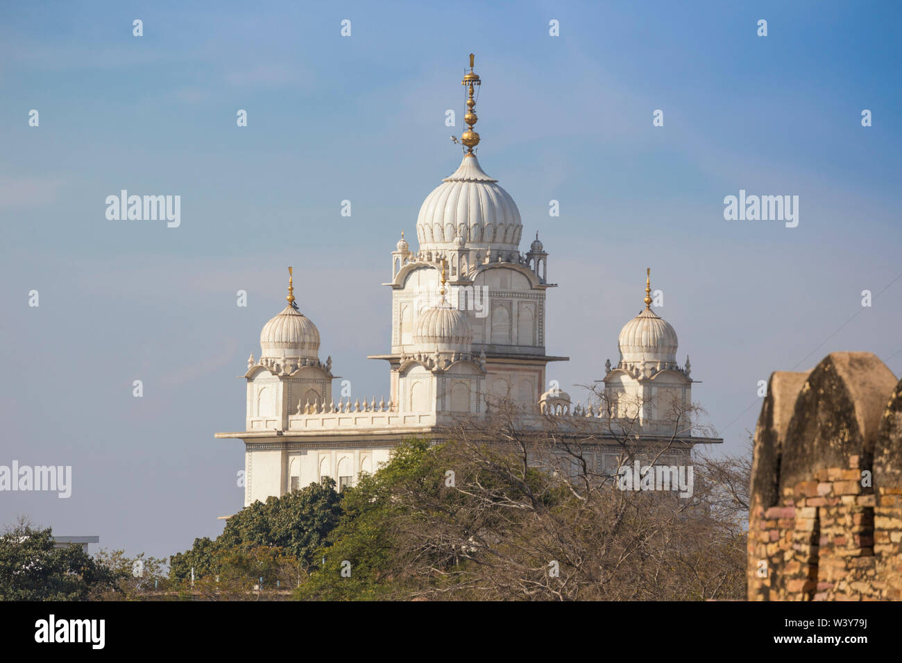 Indien, Madhya Pradesh Gwalior, Gwalior Fort, Gurudwara Daten Bhandhi Chhod Shikh Tempel Stockfoto