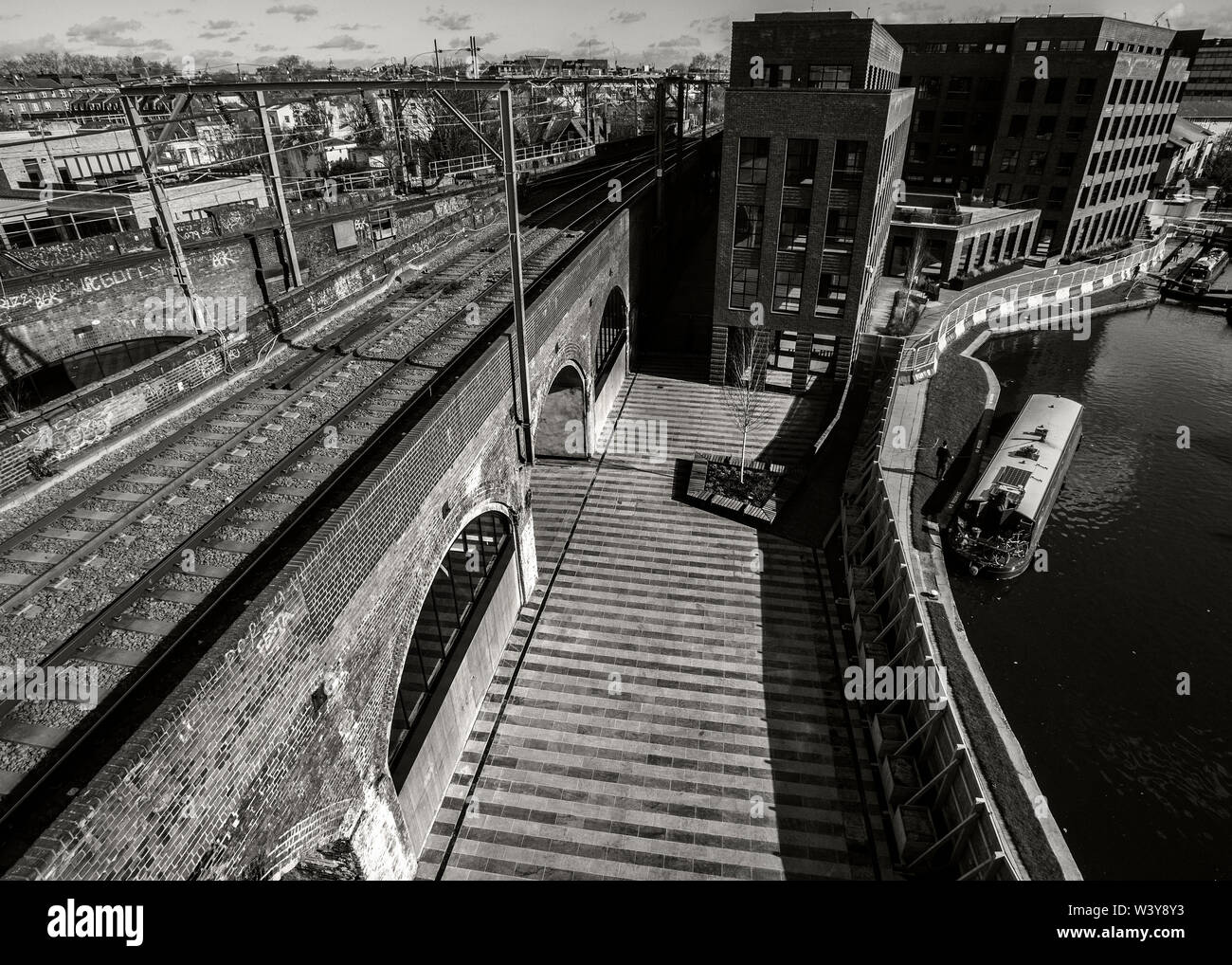 Camden Lock Village London UK Stockfoto